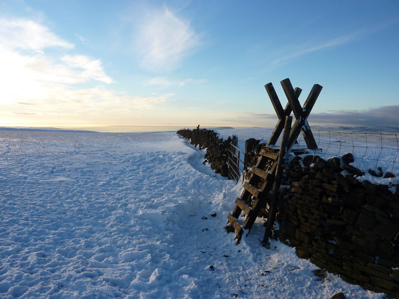 The Stile on Pendle Hill